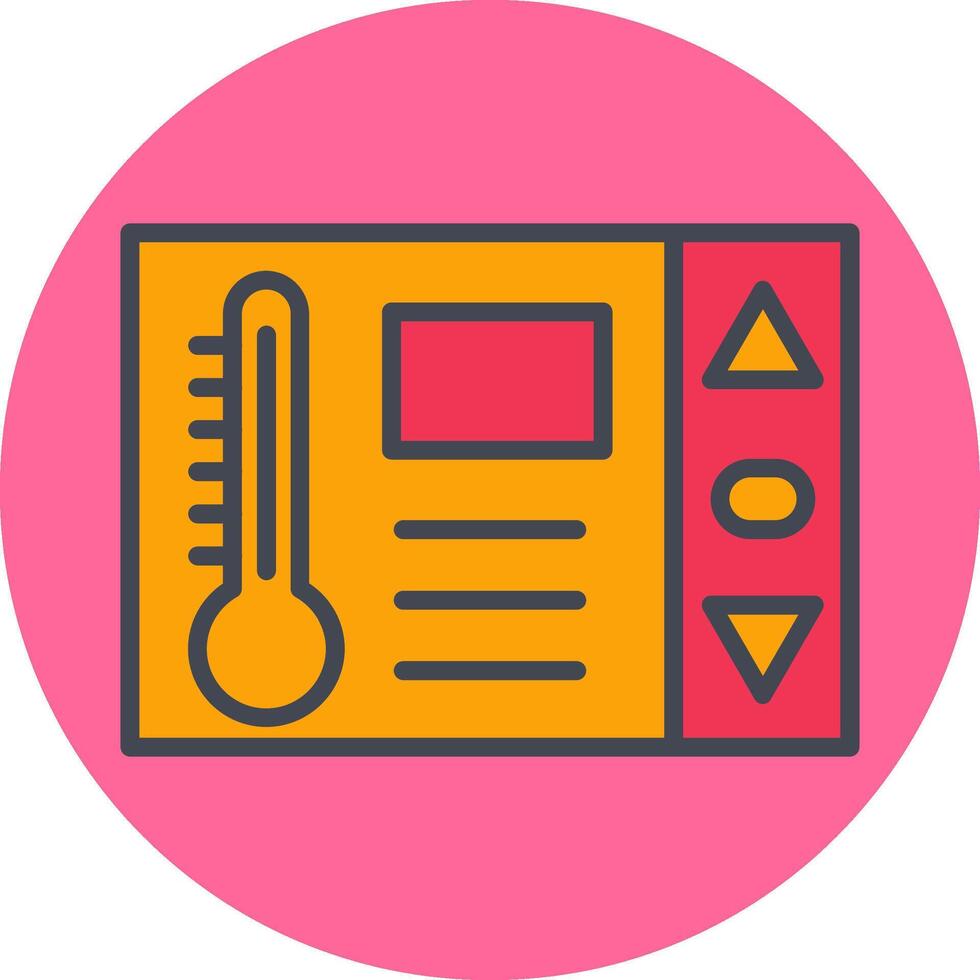 Thermostat Vector Icon