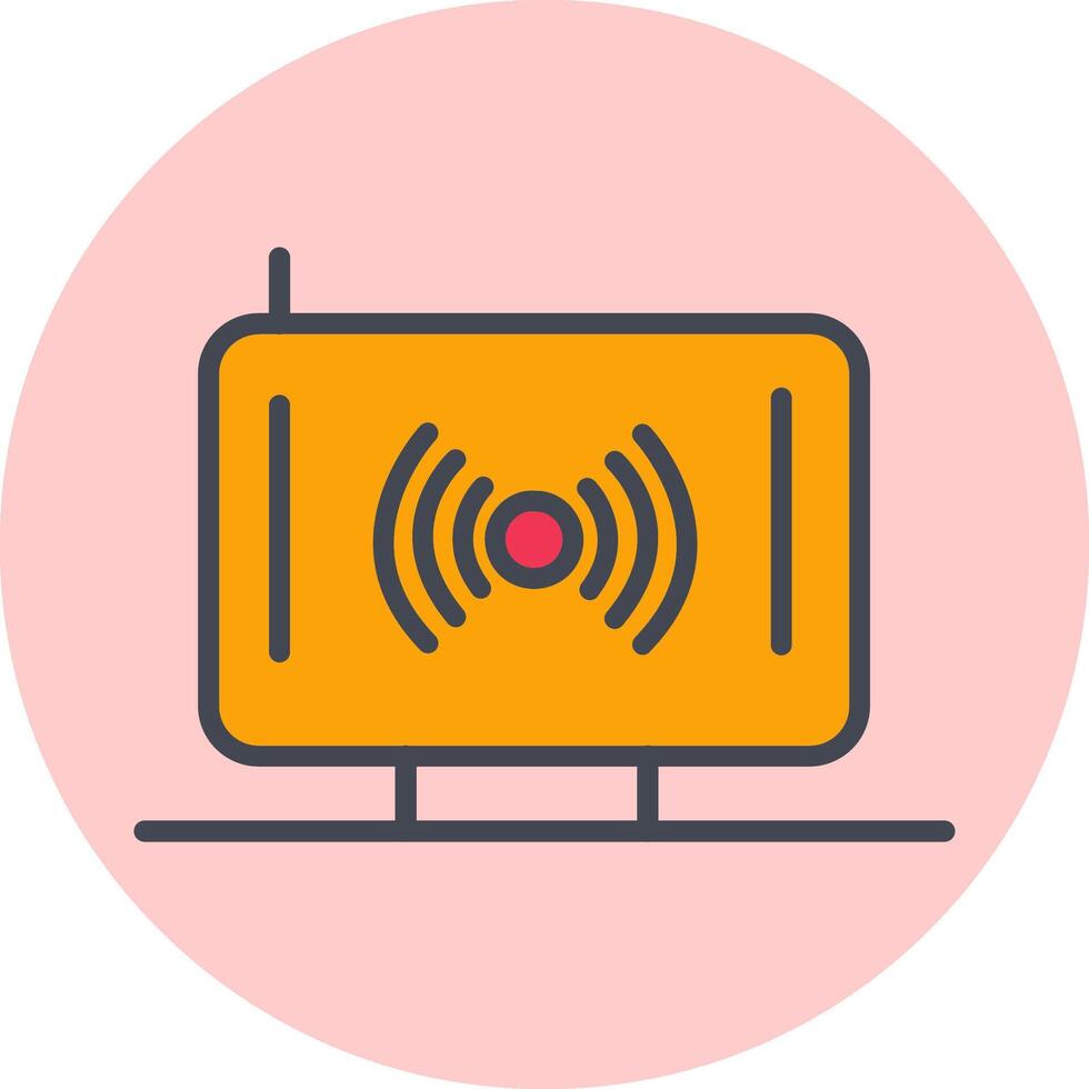 Wireless Vector Icon