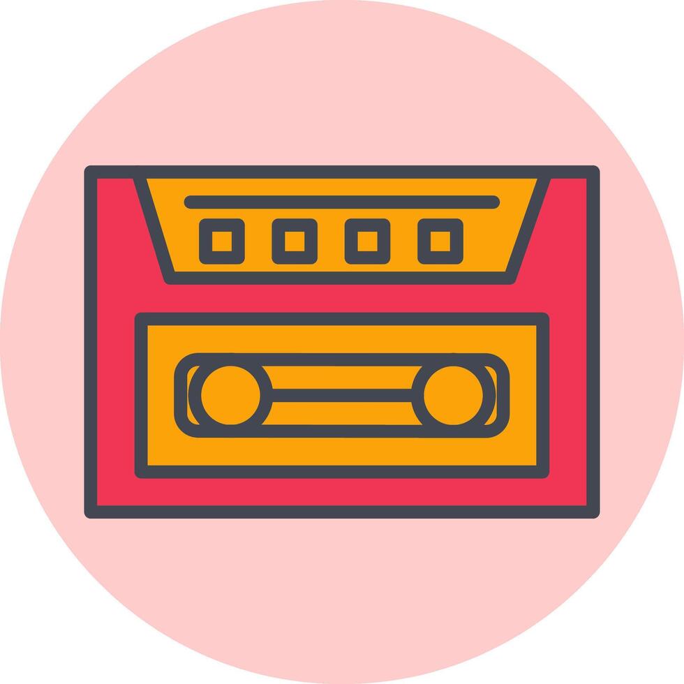 Cassette Vector Icon