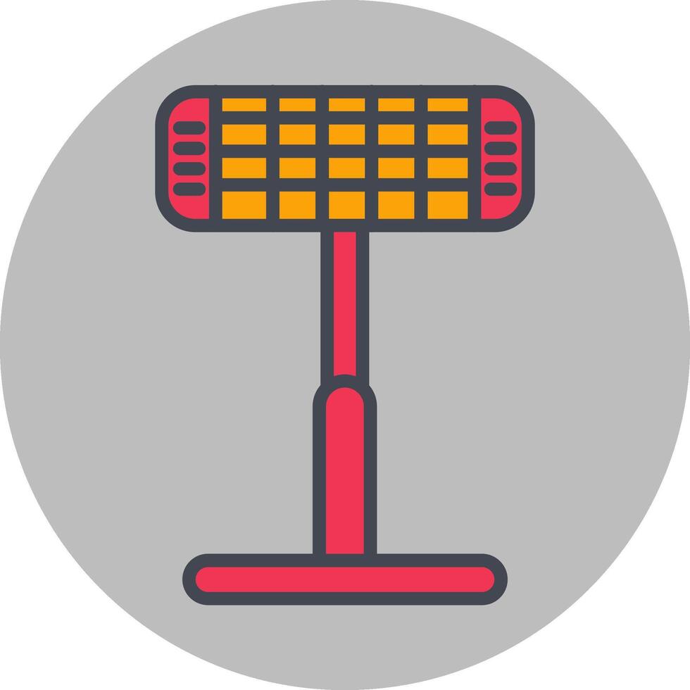 Infrared Heater Vector Icon