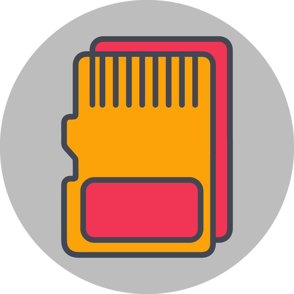 SD Card Vector Icon