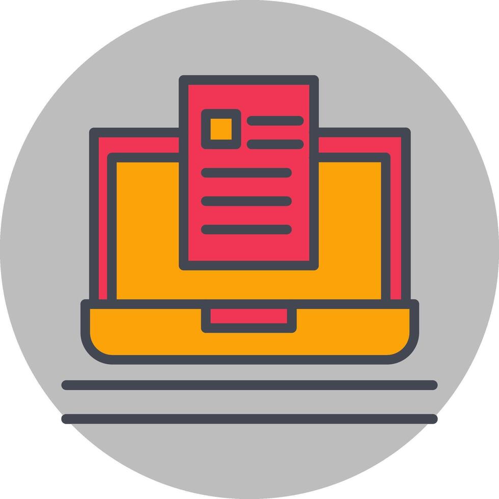 Blog Vector Icon