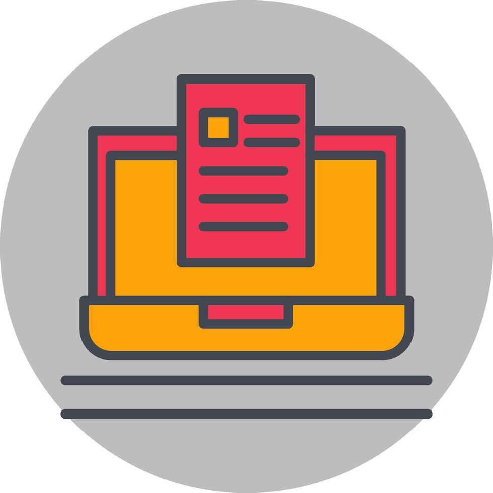 Blog Vector Icon