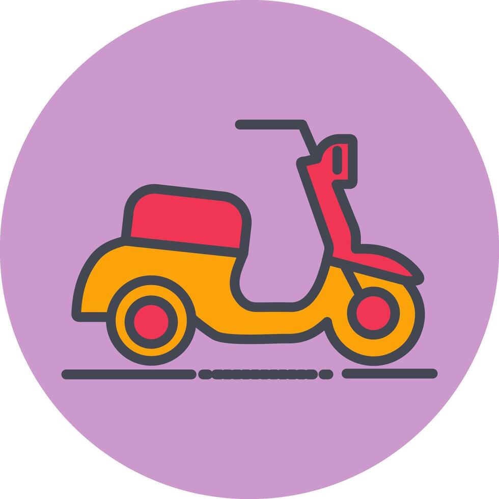 Scooter Vector Icon