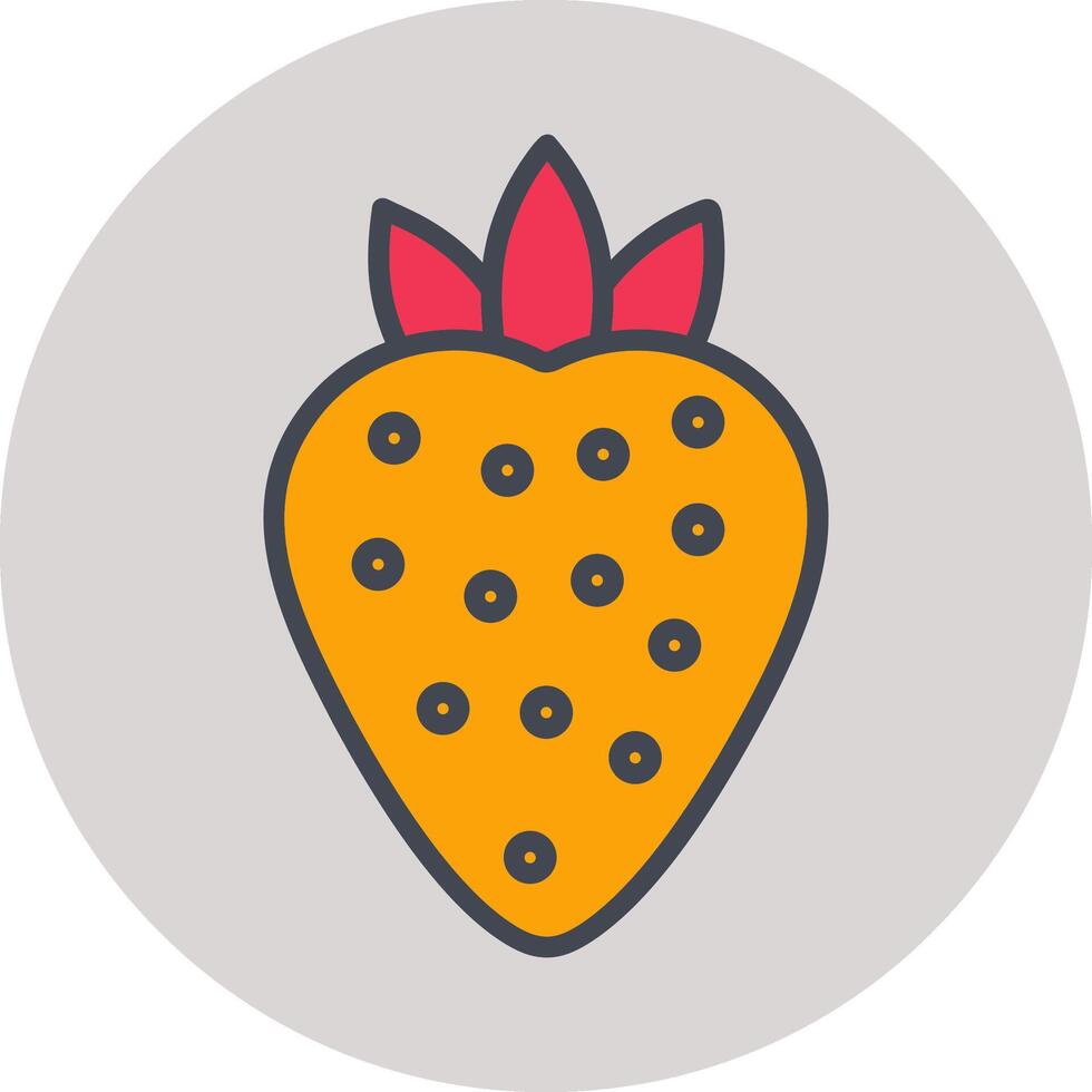 Strawberry Vector Icon