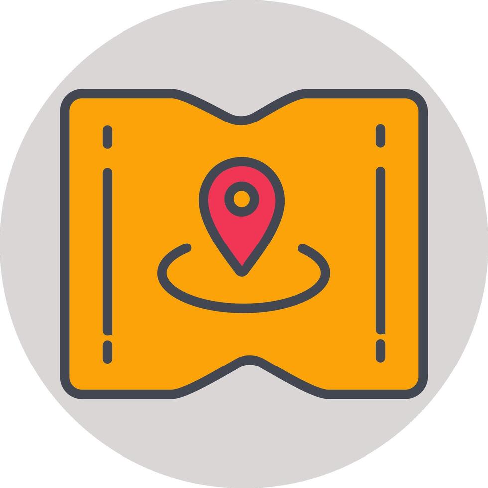 Map and Location Vector Icon