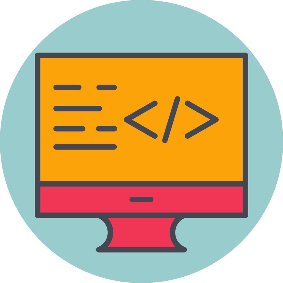 Coding Vector Icon