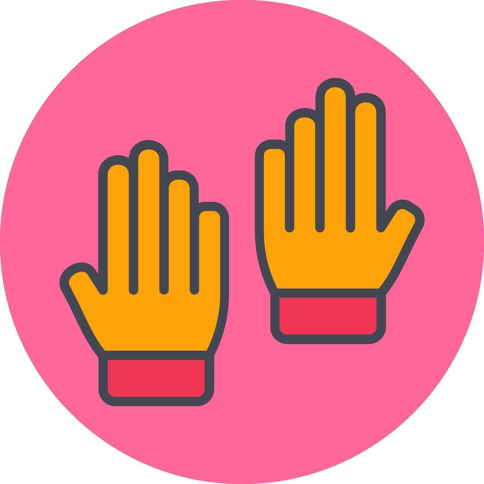 Gloves Vector Icon