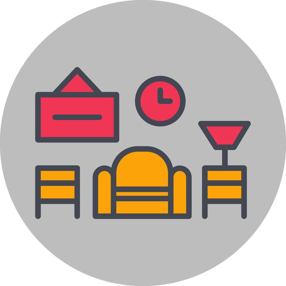 Rooms Vector Icon