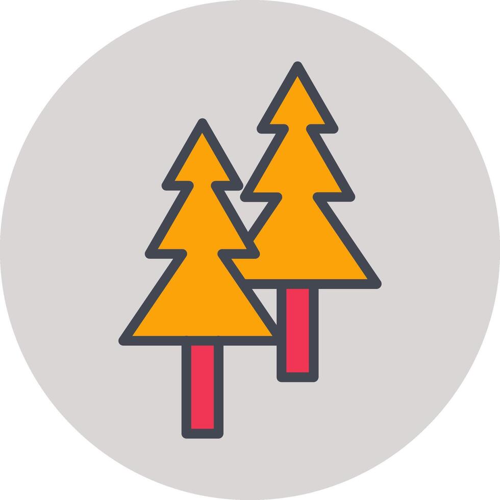 Pine Tree Vector Icon