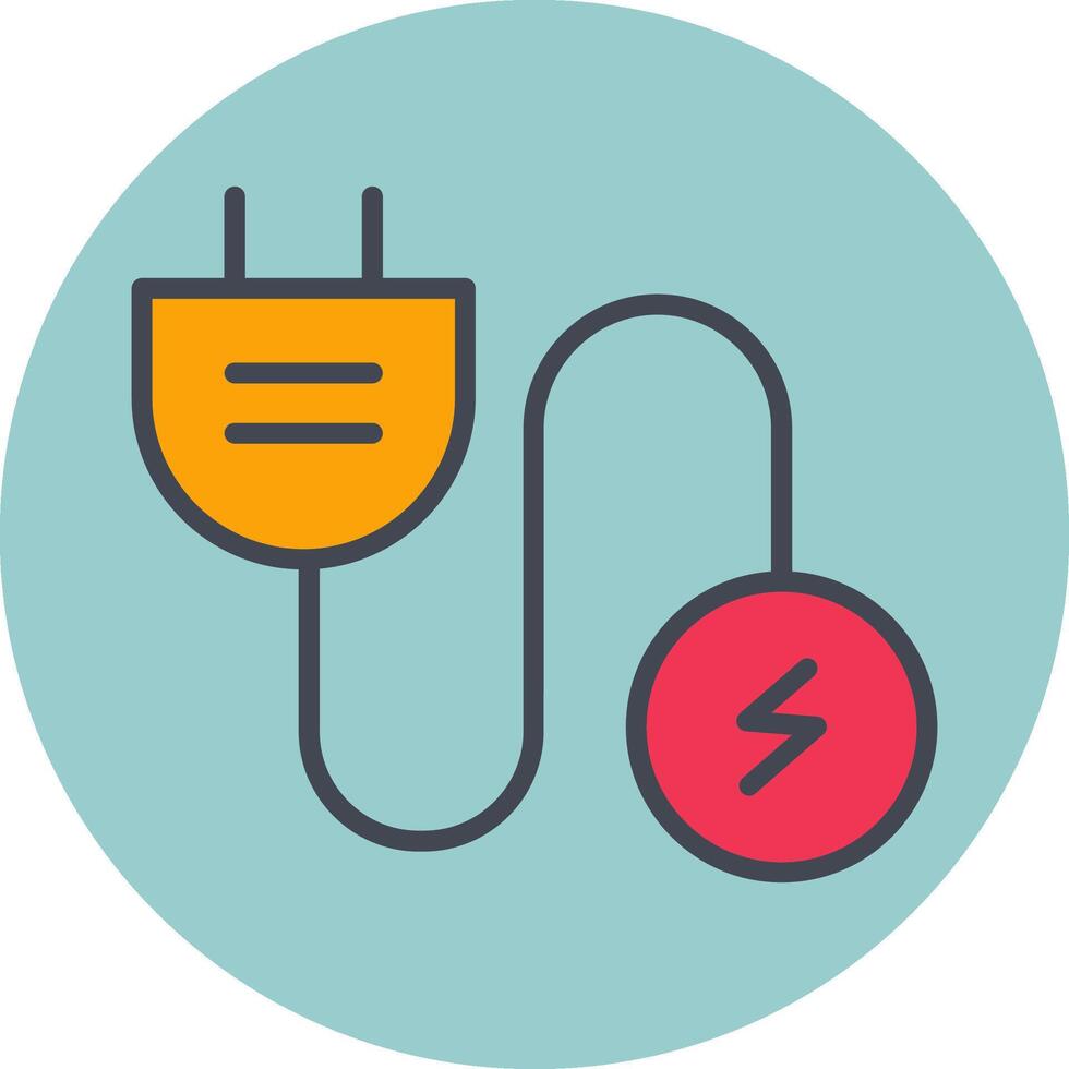 Electric Current Vector Icon