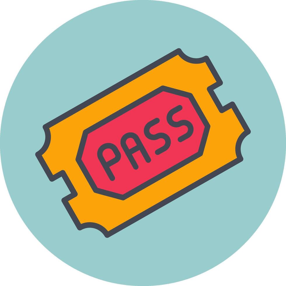 Passes Vector Icon