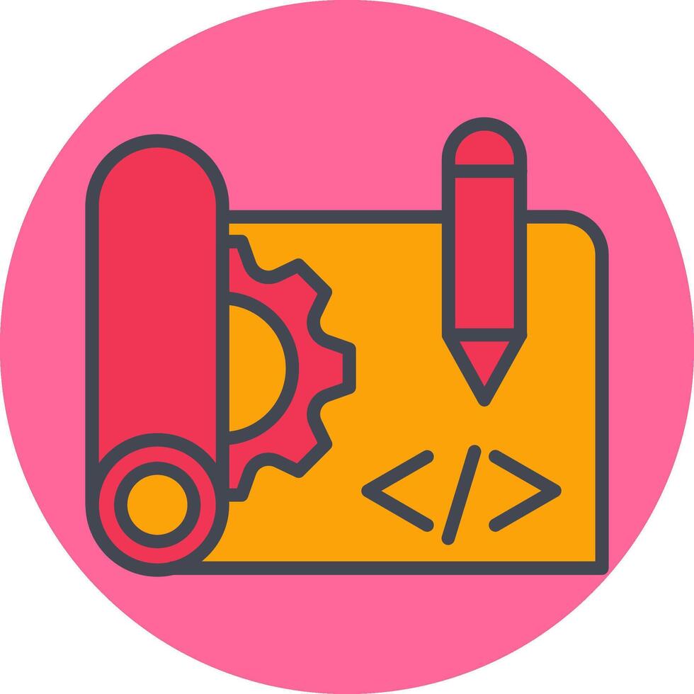 Blueprints Vector Icon