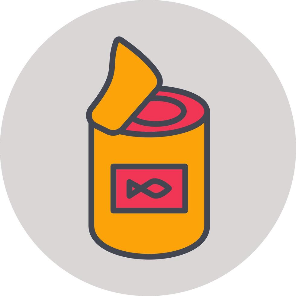 Canned Food Vector Icon