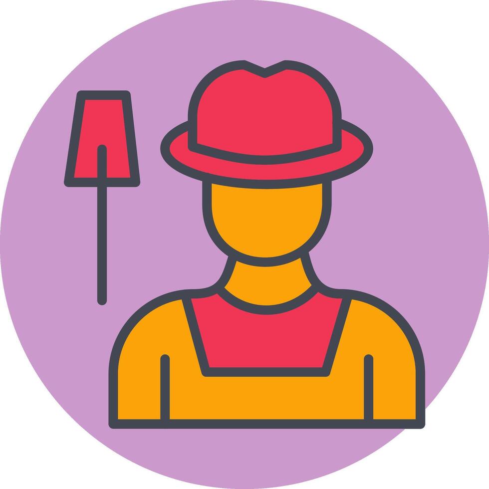 Farmer Vector Icon