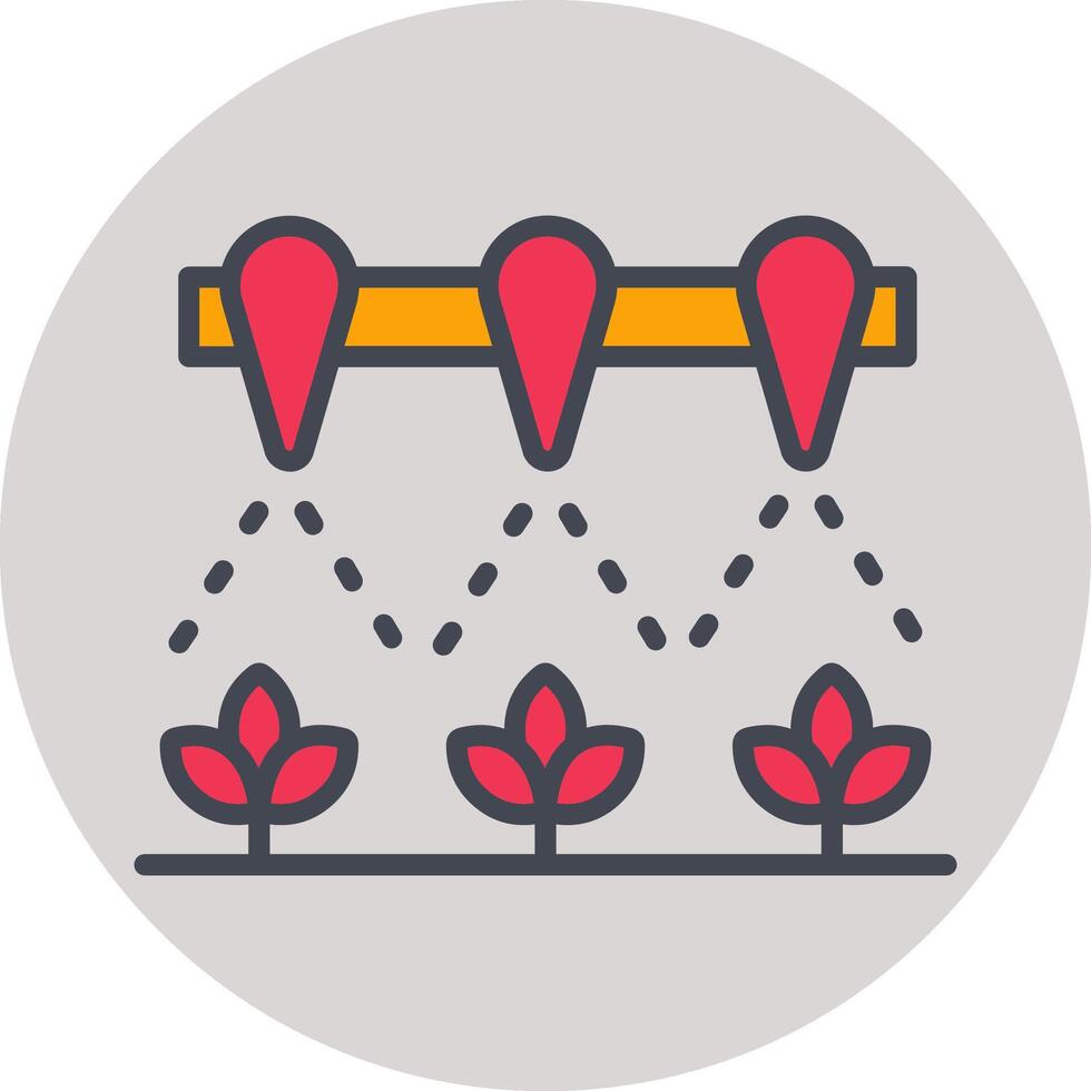 Irrigation System Vector Icon