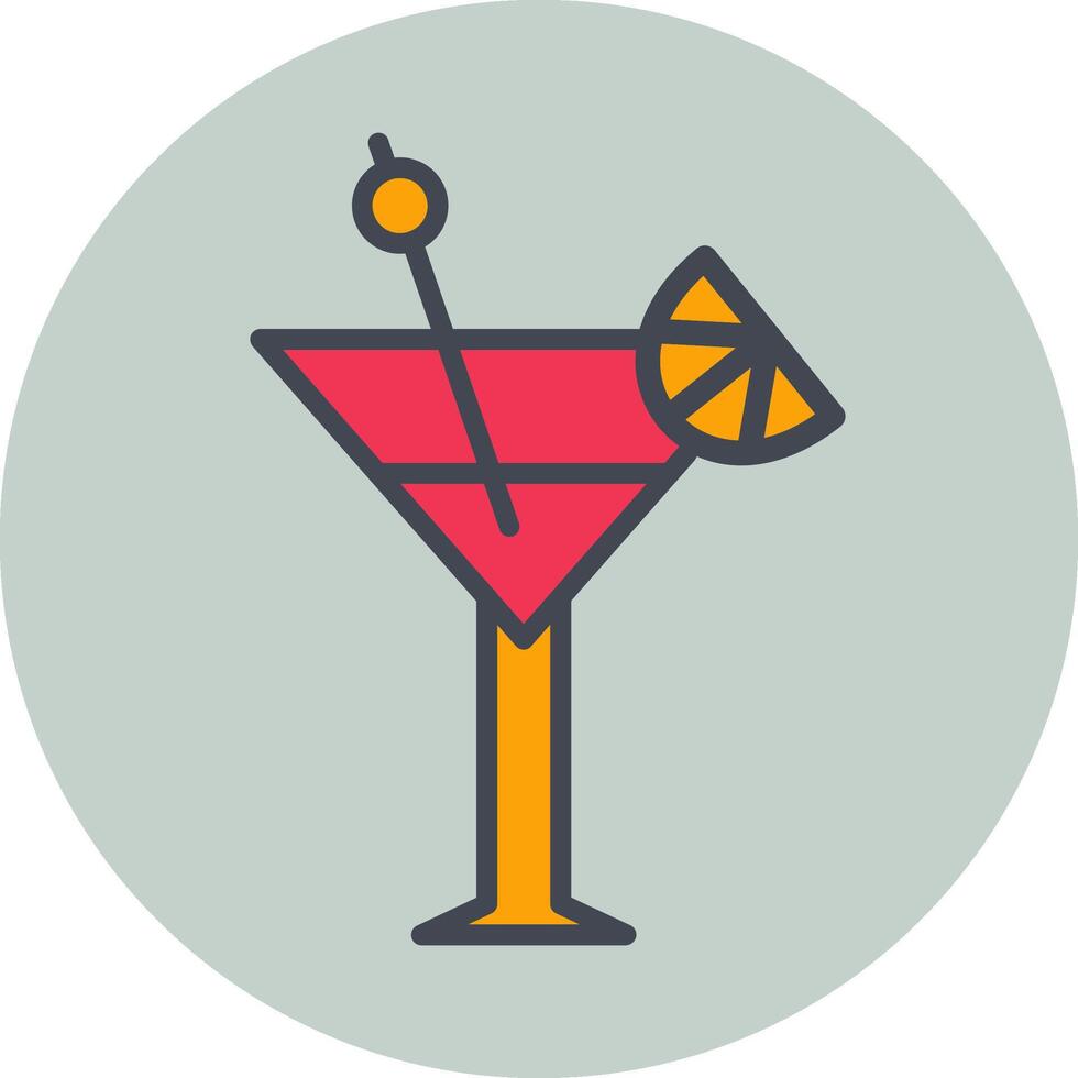 Martini Vector Icon