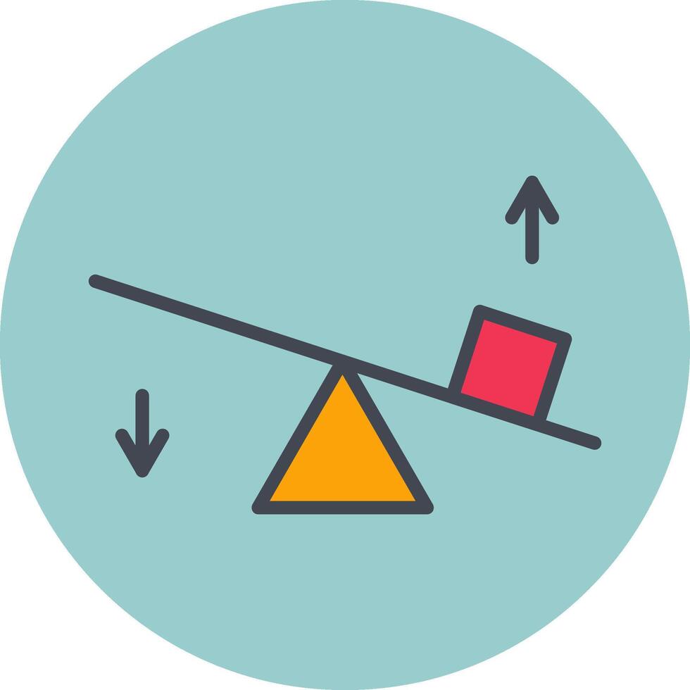 Seesaw Vector Icon