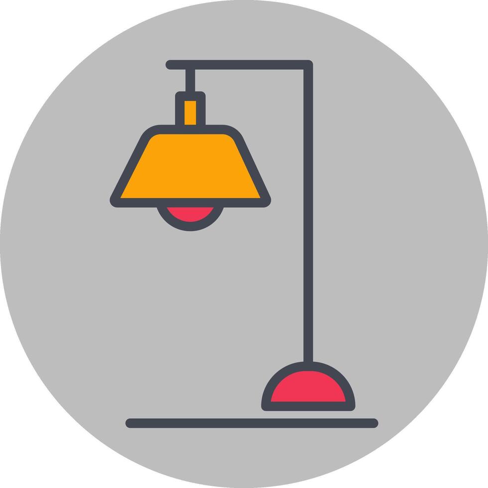 Lamps Stand Vector Icon