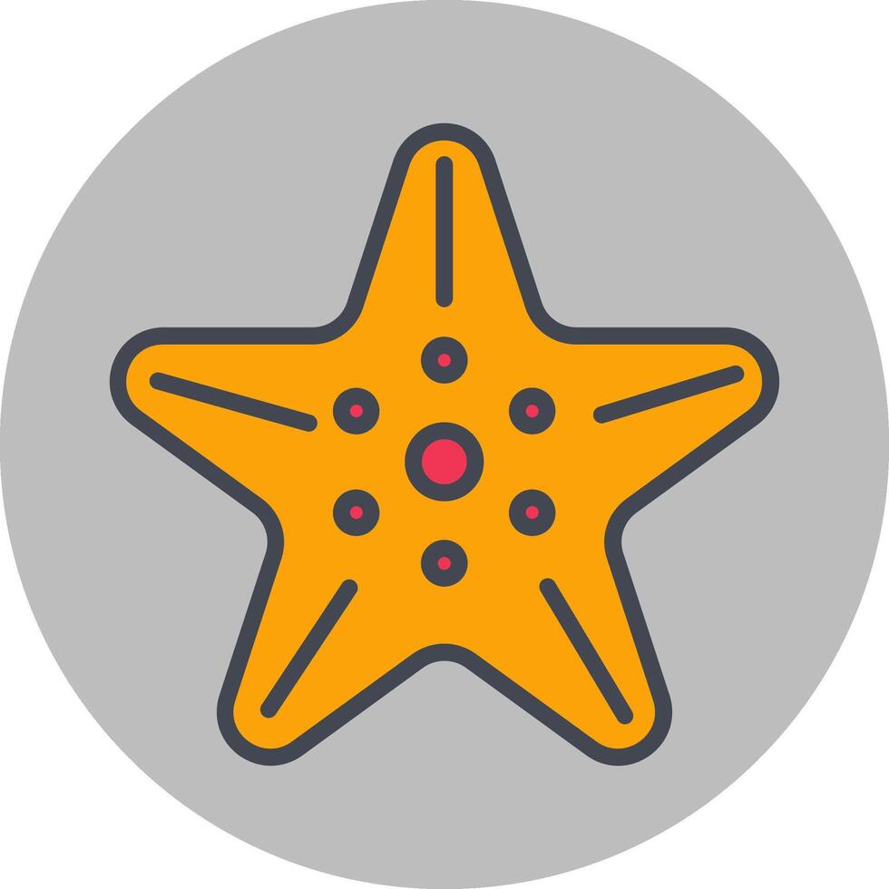 Starfish Vector Icon