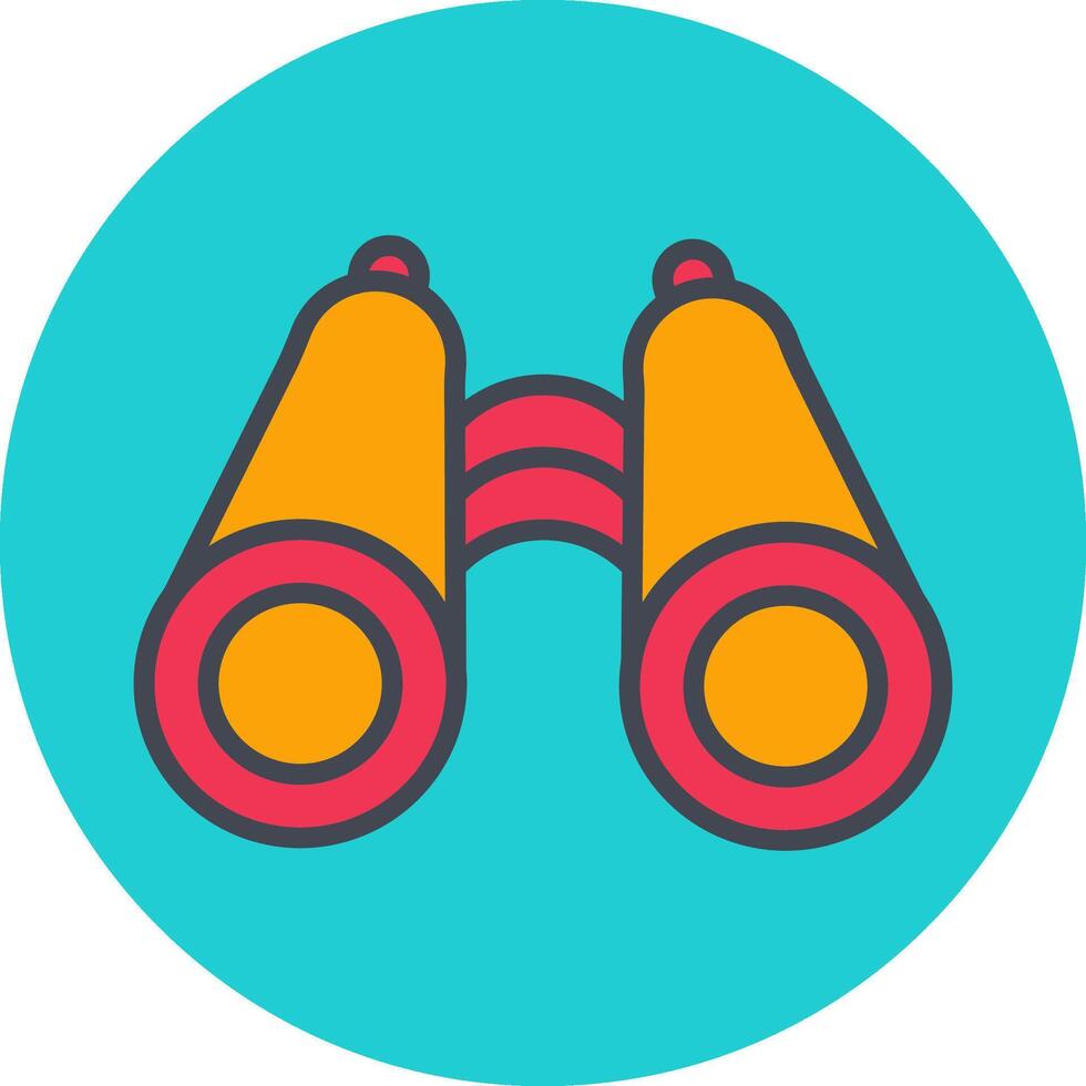 Binoculars Vector Icon