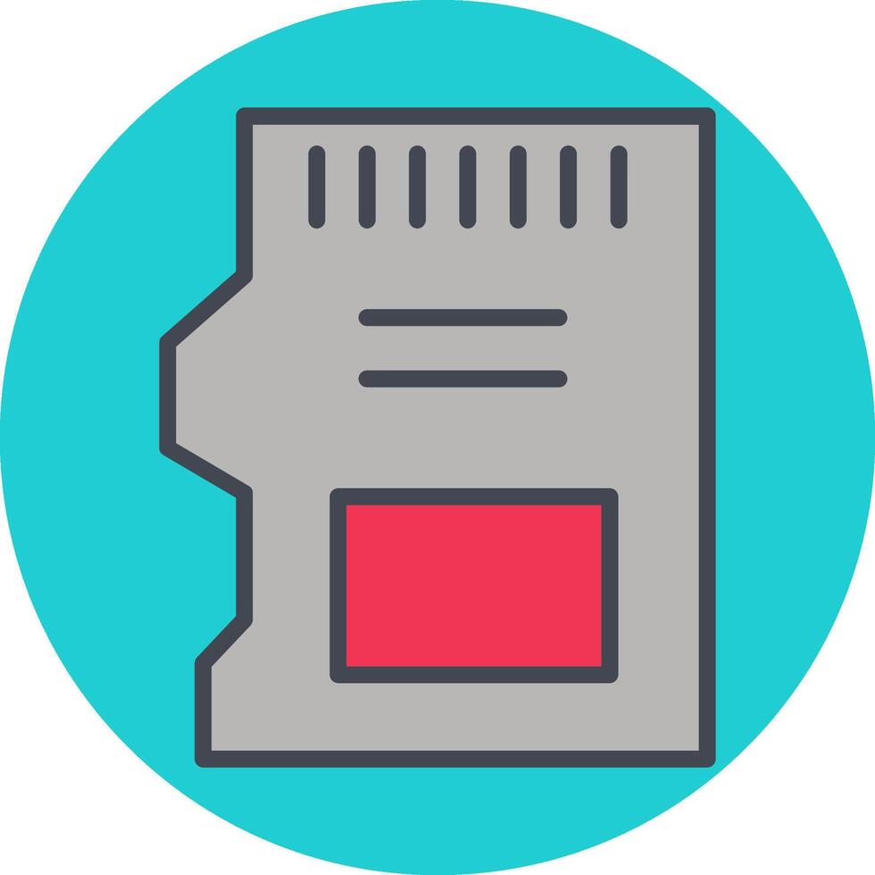 SD Card Vector Icon