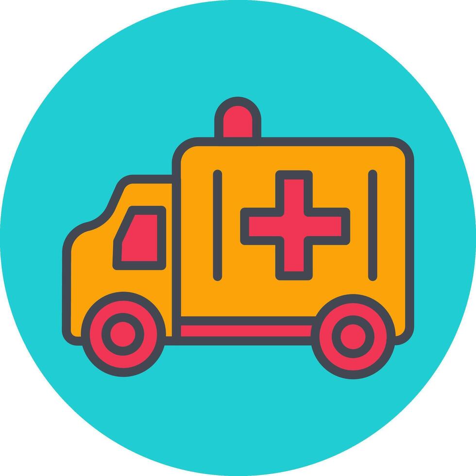 Ambulance Vector Icon