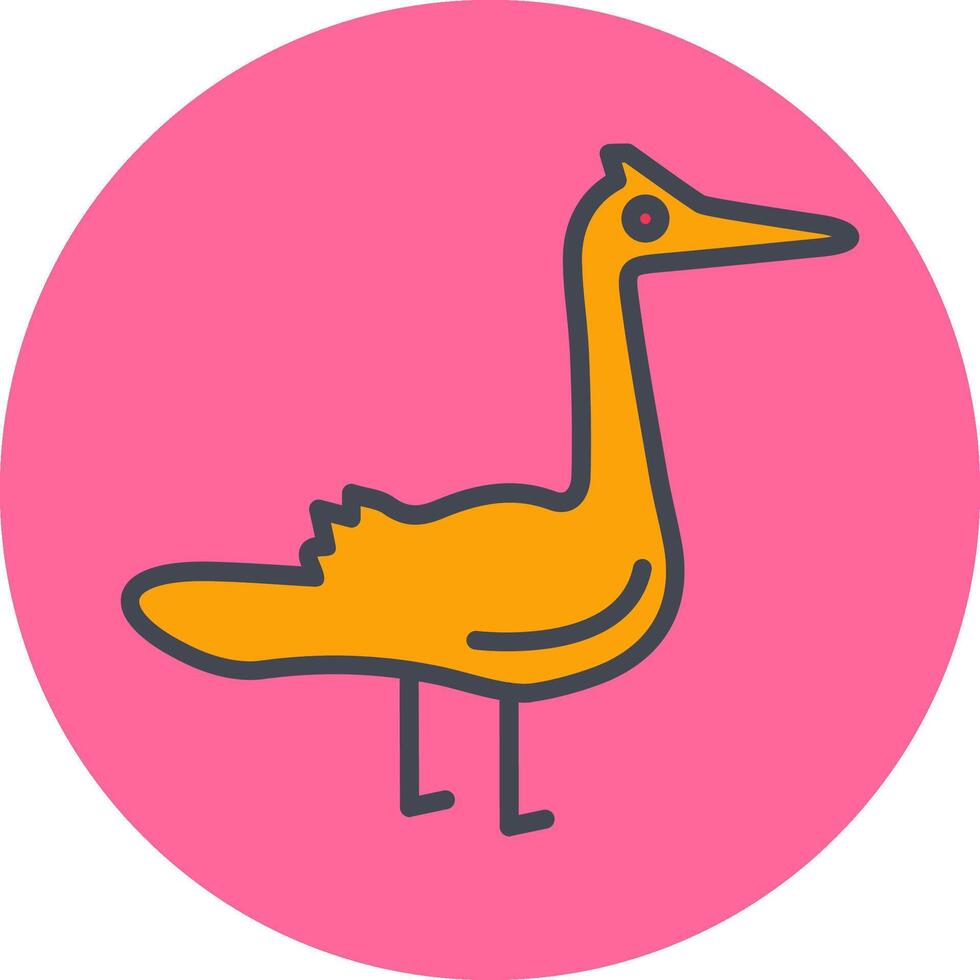 Flamingo Vector Icon