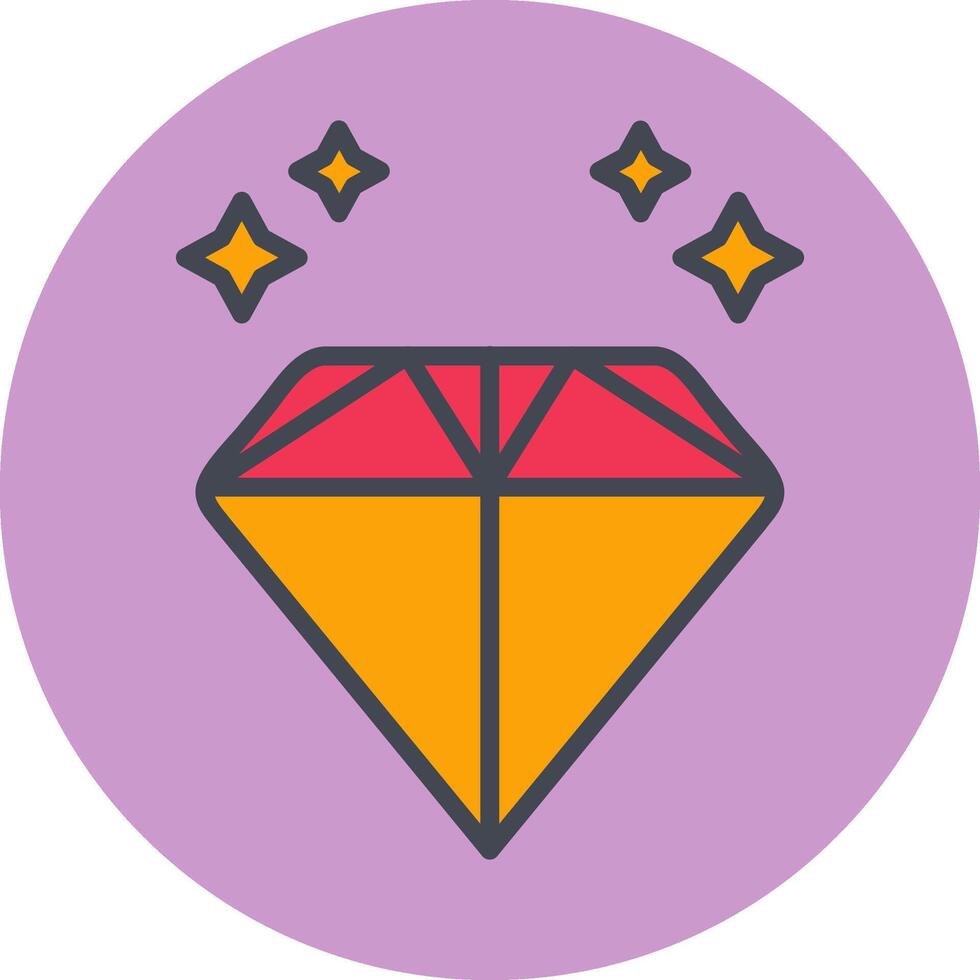 Diamond Vector Icon