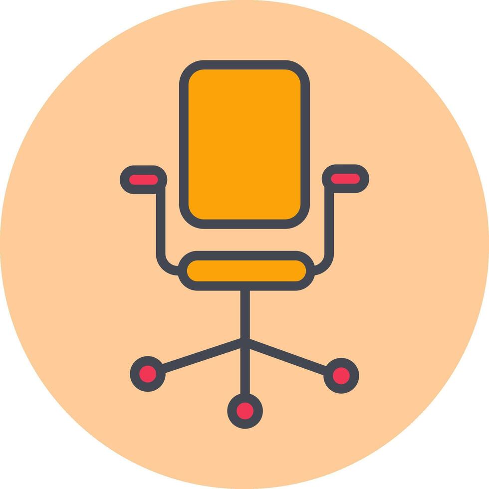 Office Chair II Vector Icon