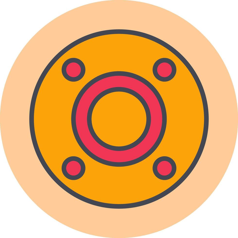 Flange Vector Icon
