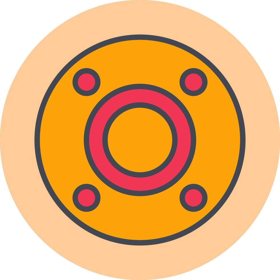 Flange Vector Icon