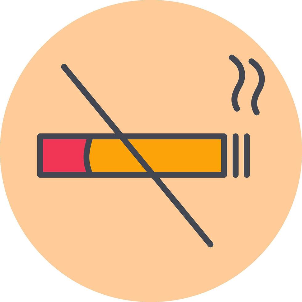 No Smoking Vector Icon