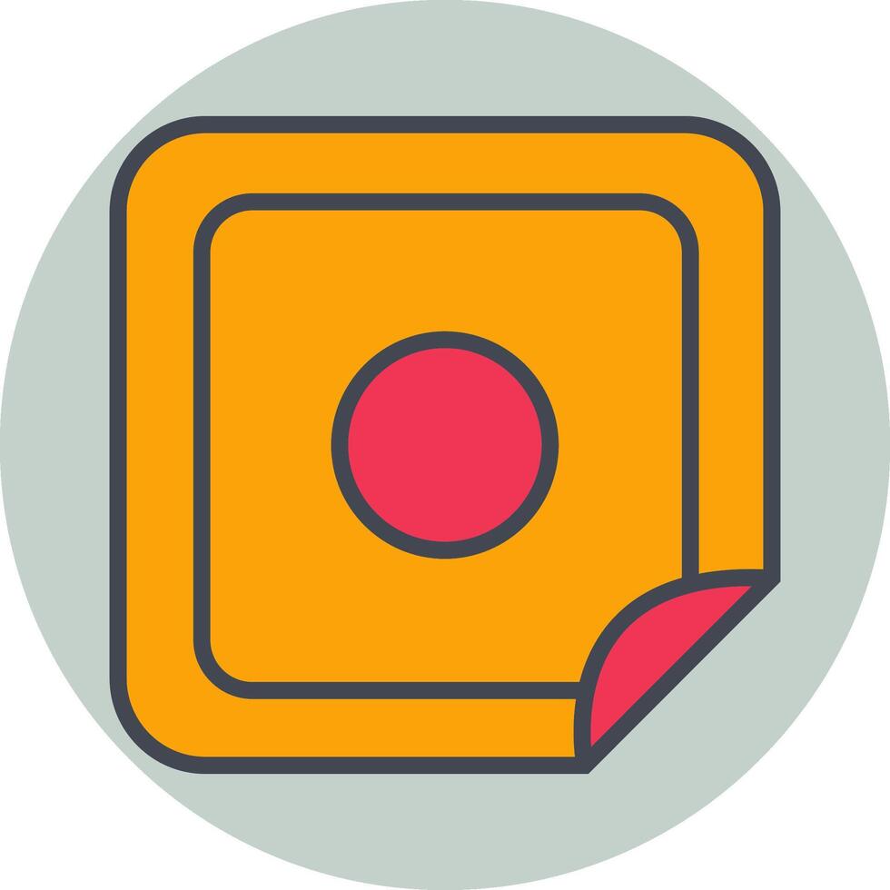 Nicotine Patch Vector Icon