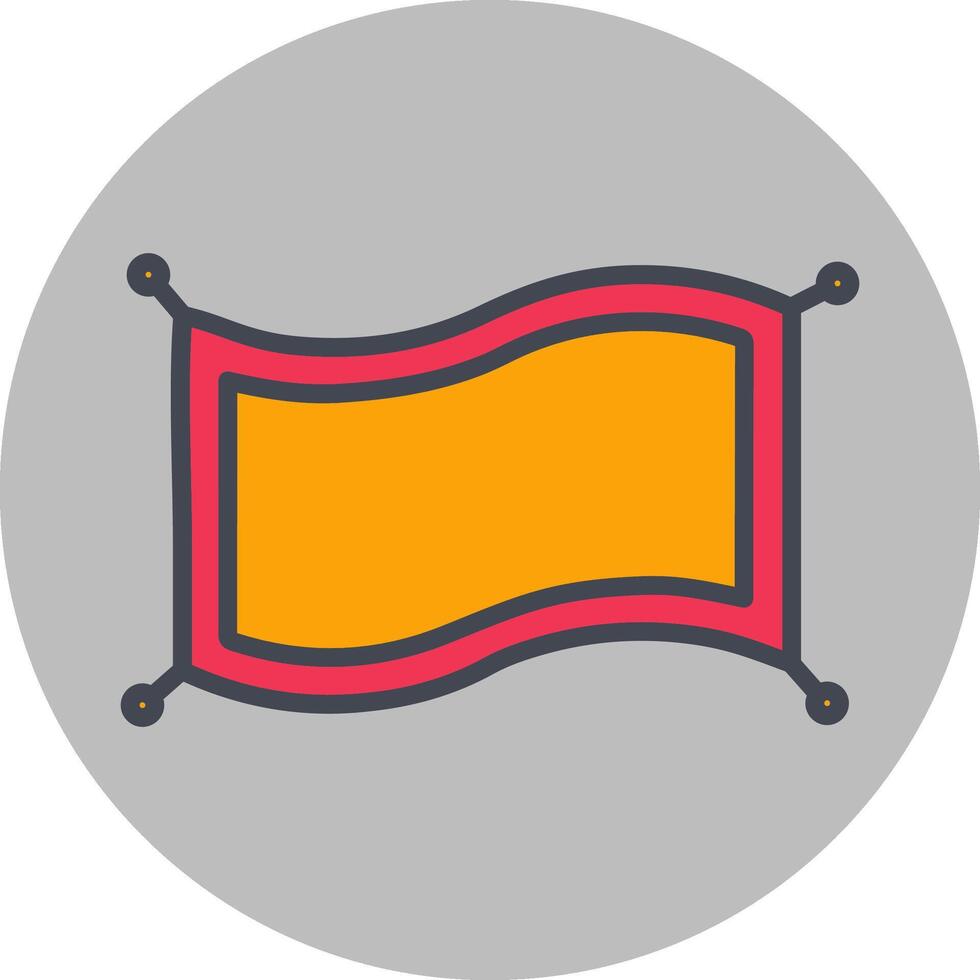 Magic Carpet Vector Icon