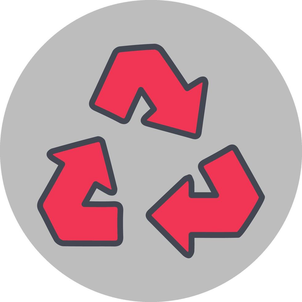 Recycle Arrow Vector Icon