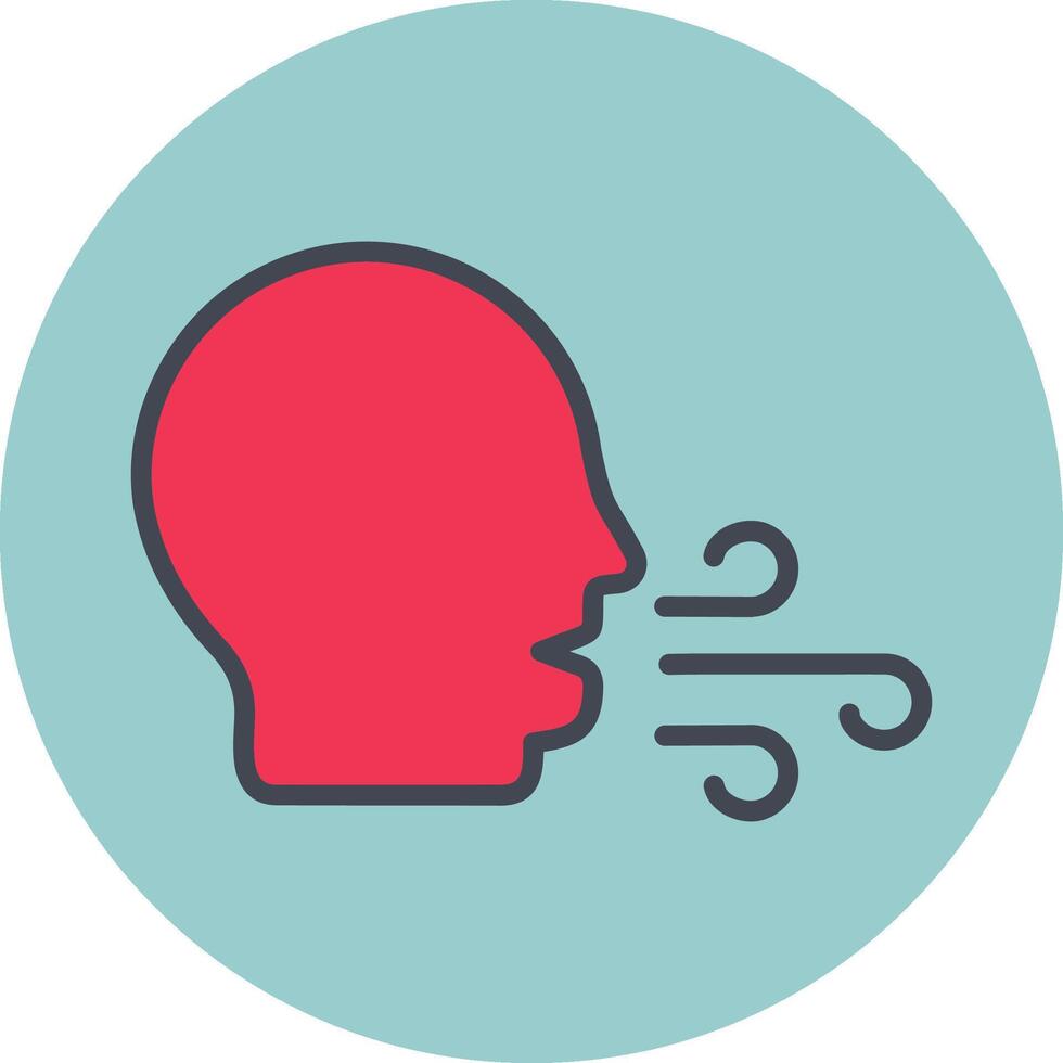 Bad Breath Vector Icon