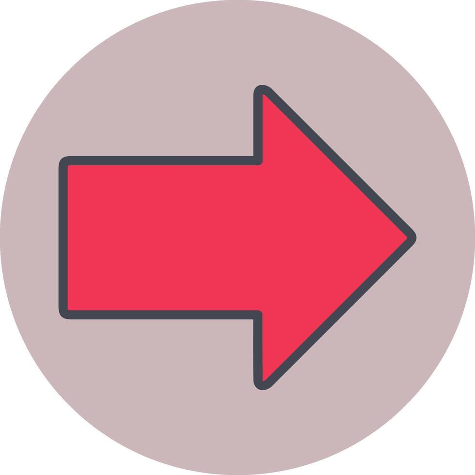 Right Vector Icon