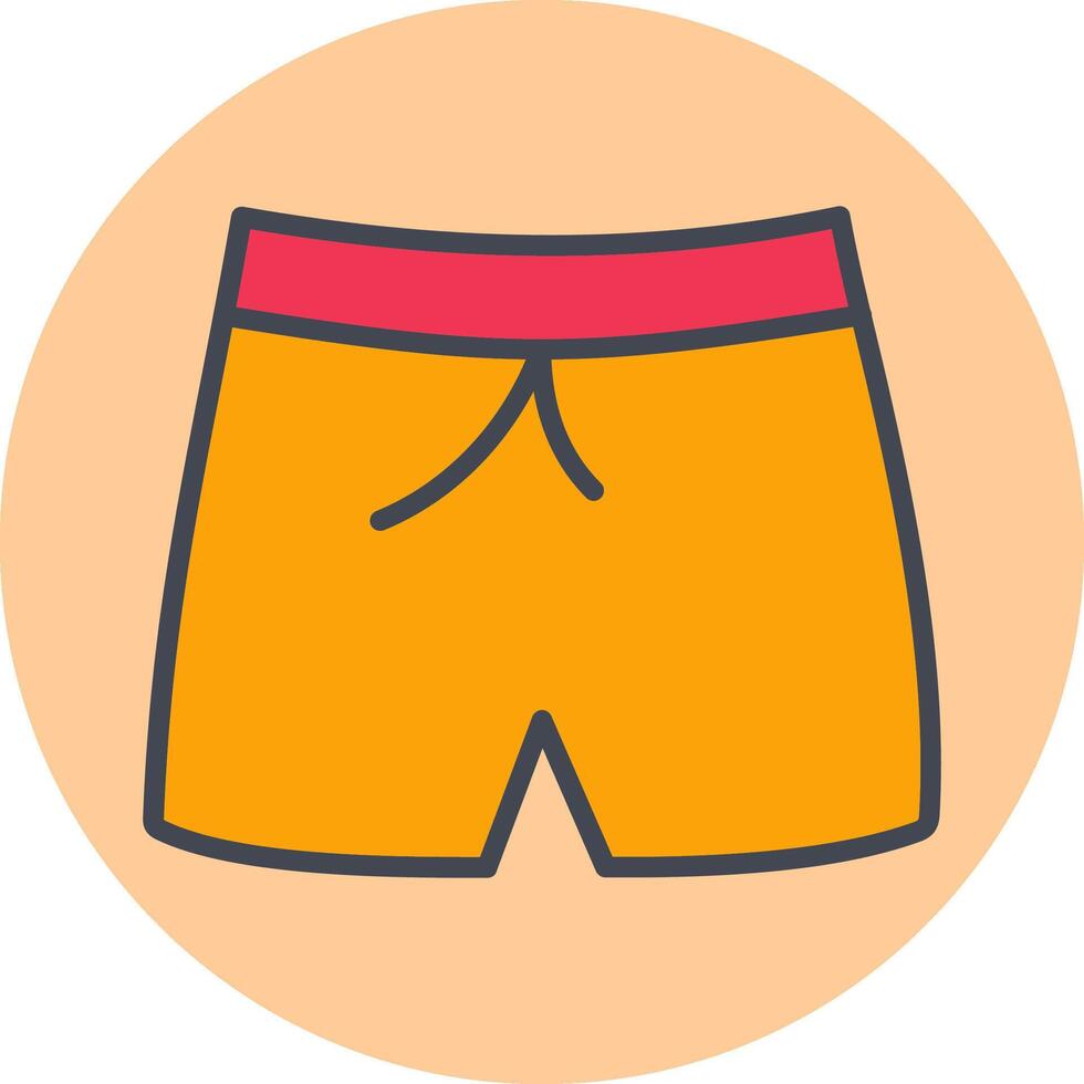 Swim Suit Vector Icon