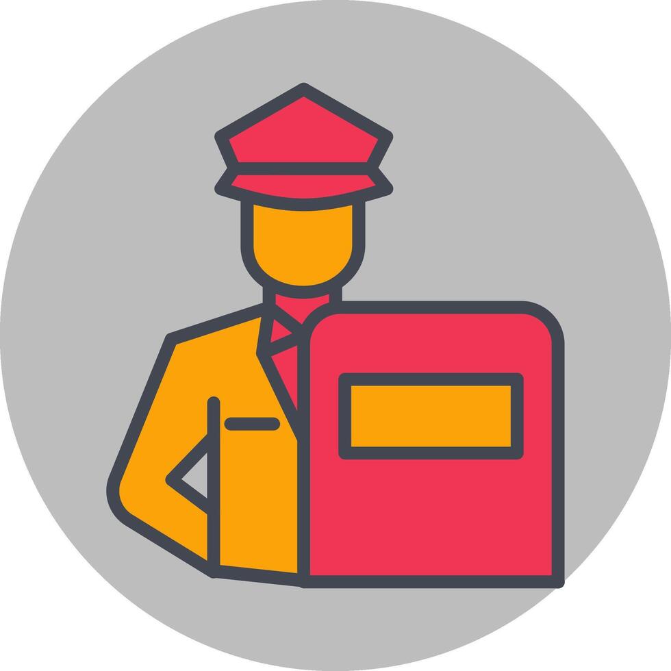 Riot Police Vector Icon