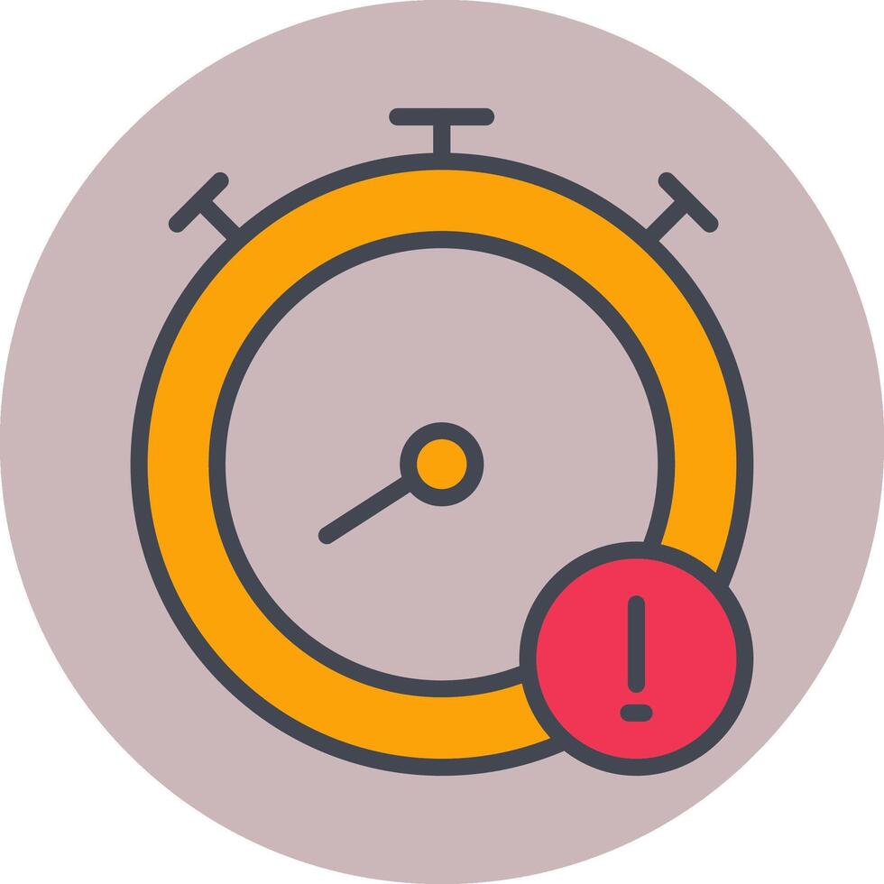 Run Time Vector Icon