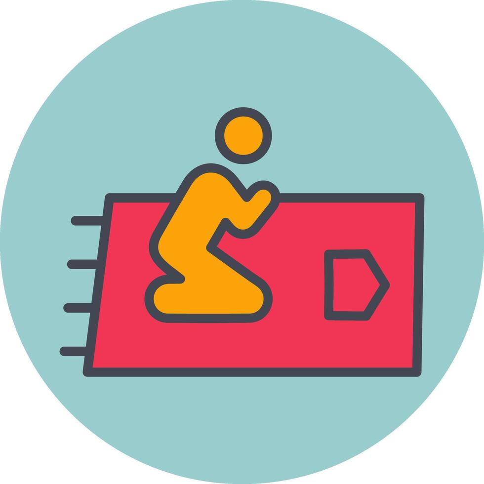 Praying Vector Icon