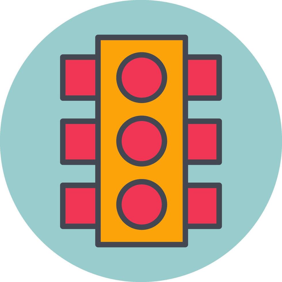 Traffic Light Vector Icon