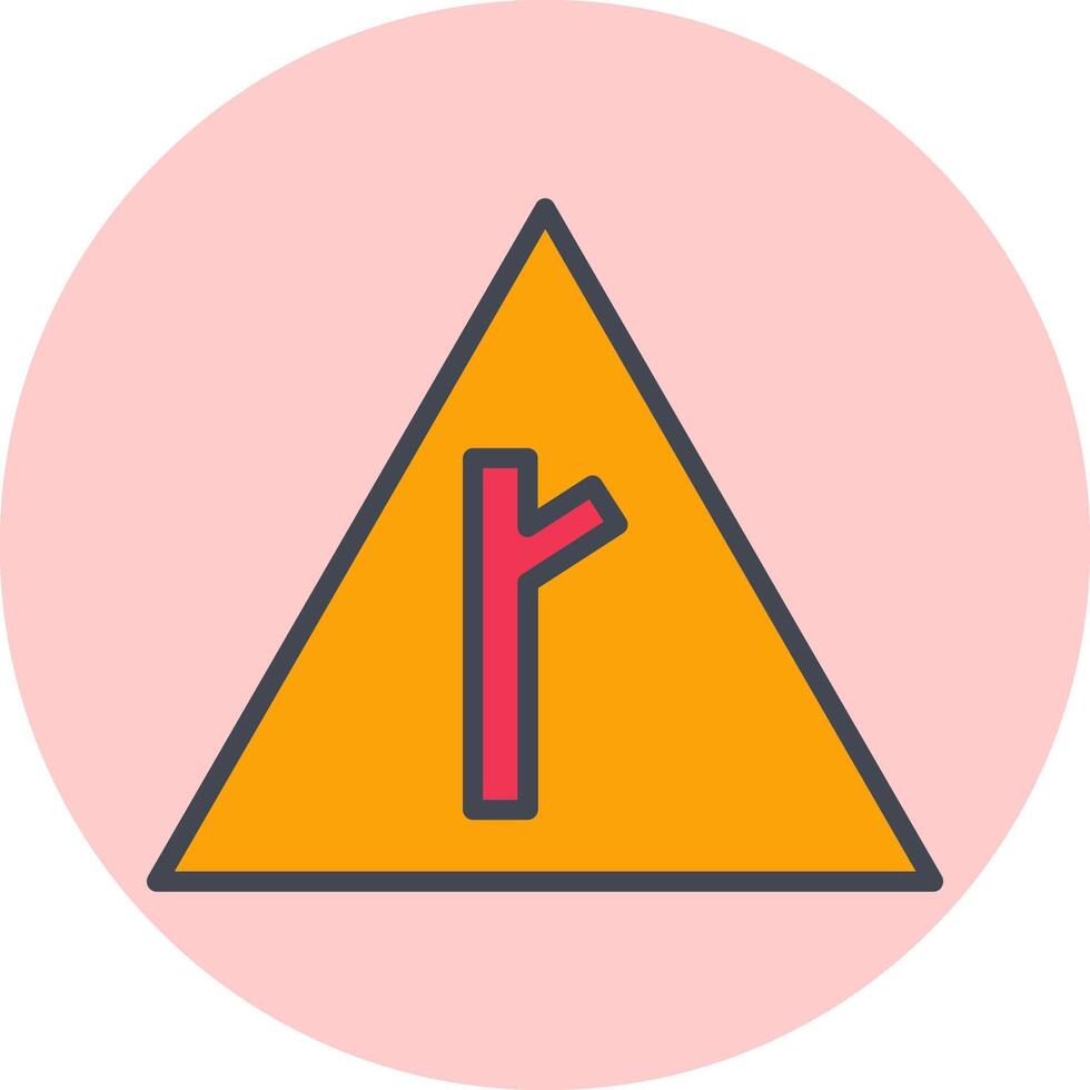 Road Sign Vector Icon
