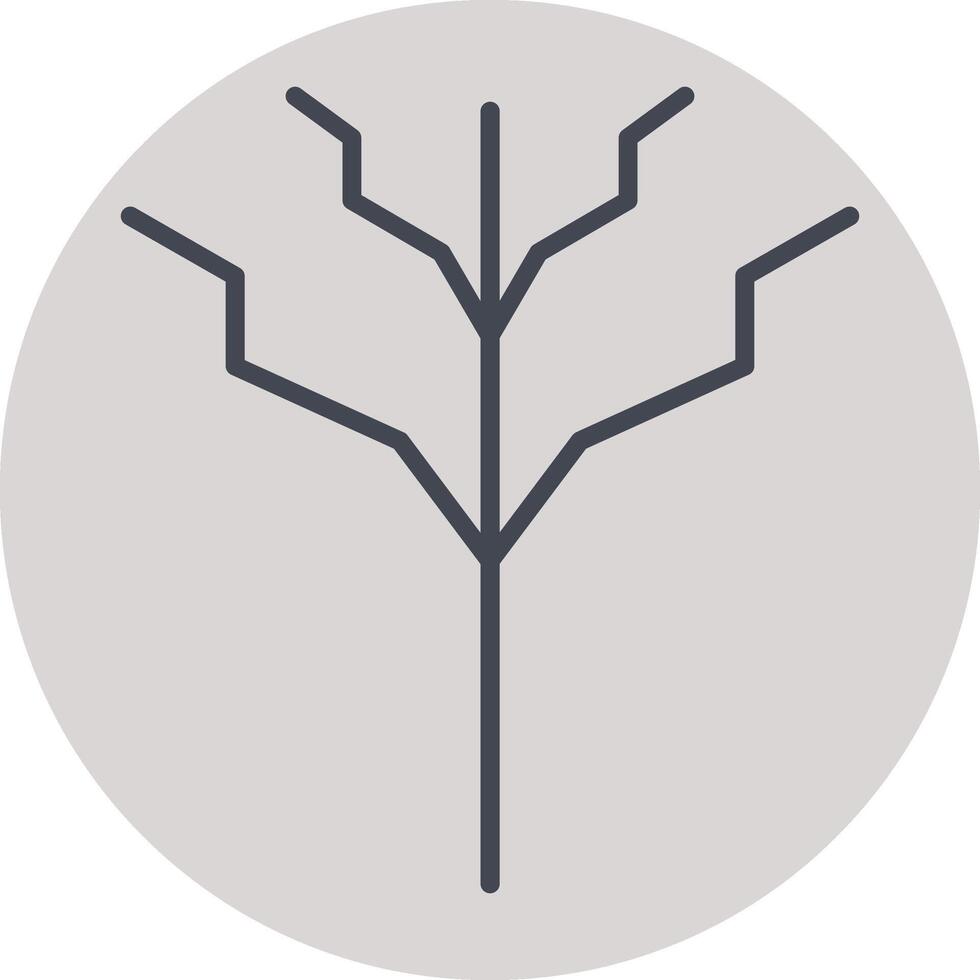 Tree with no leaves Vector Icon