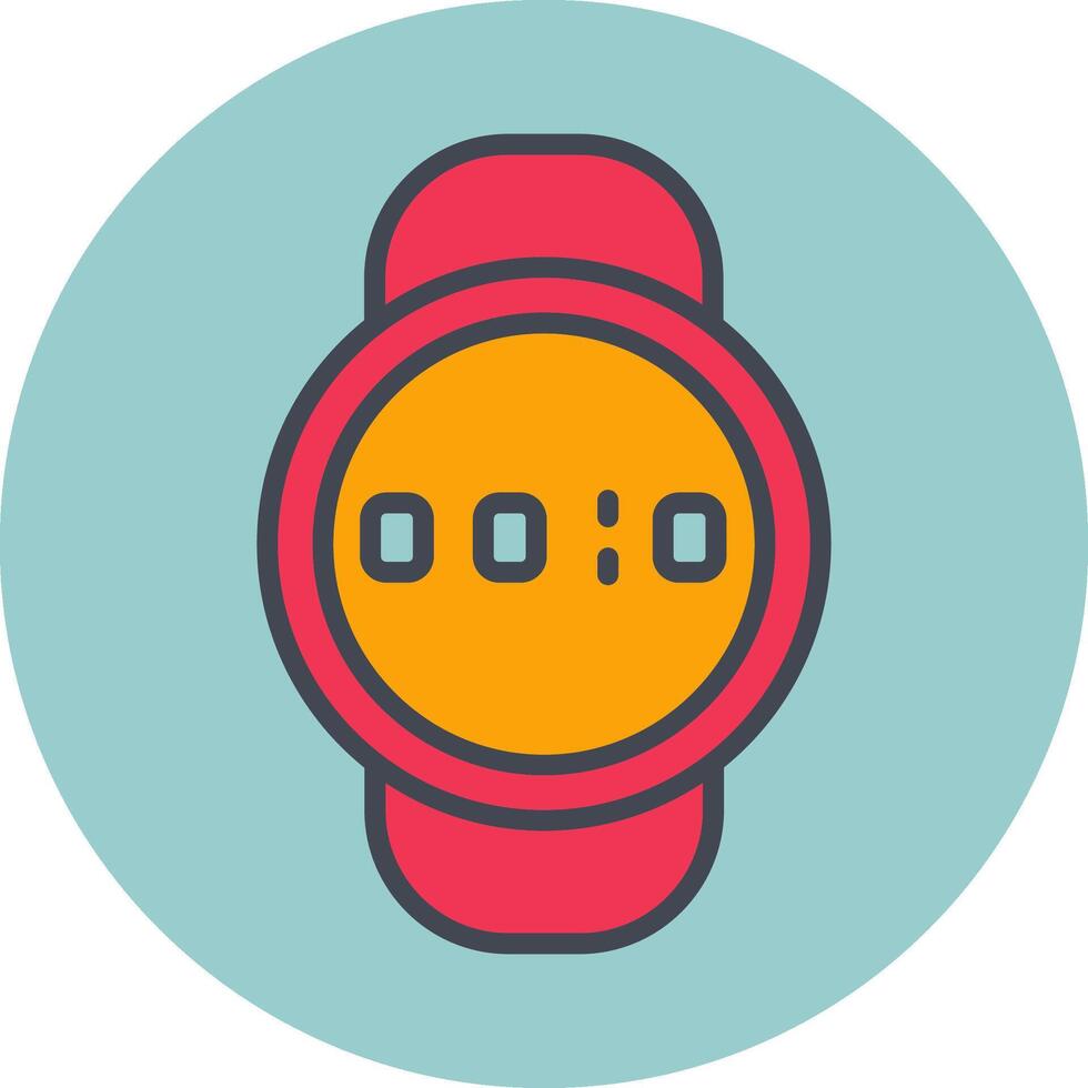 Sports Watch Vector Icon