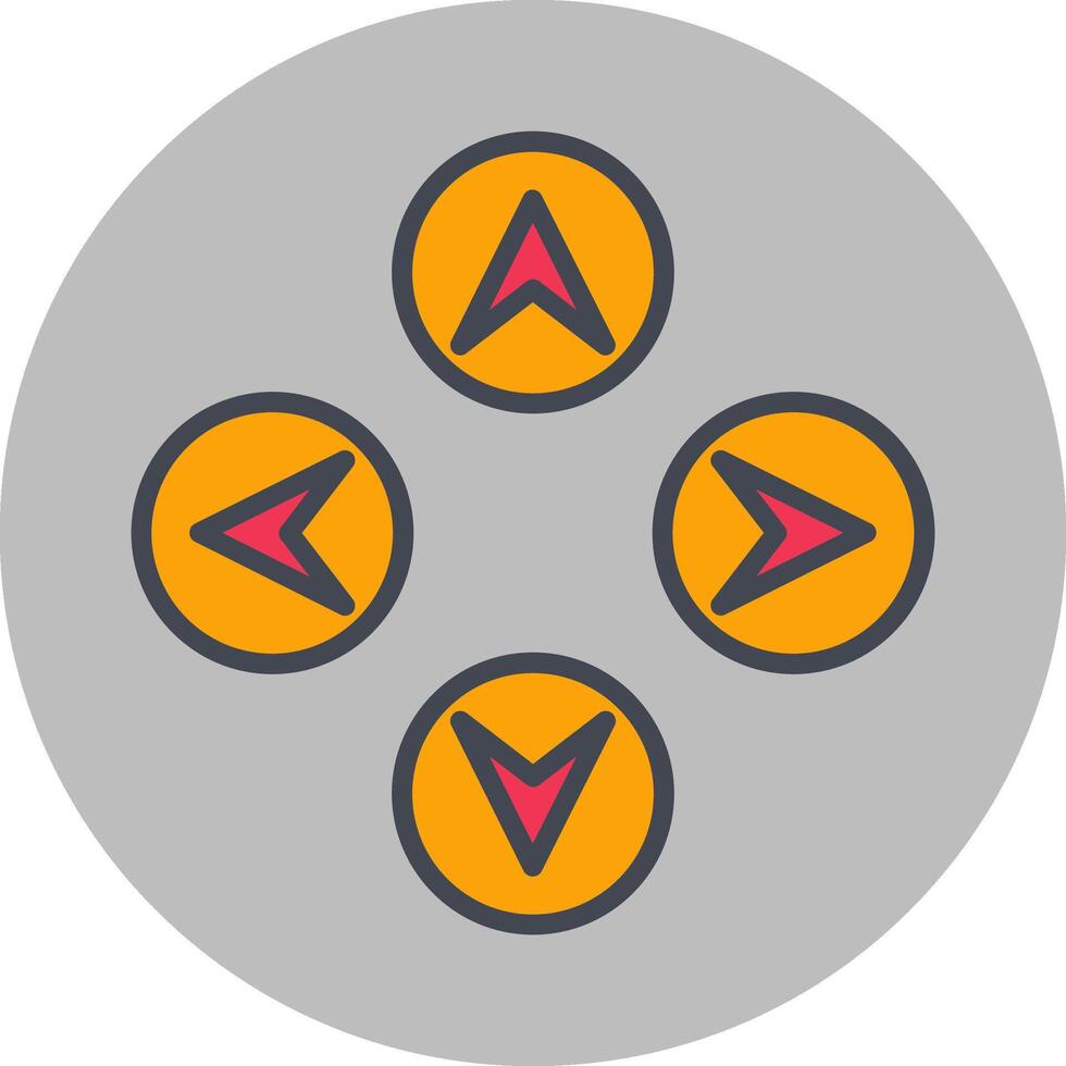 Arrow Directions Vector Icon