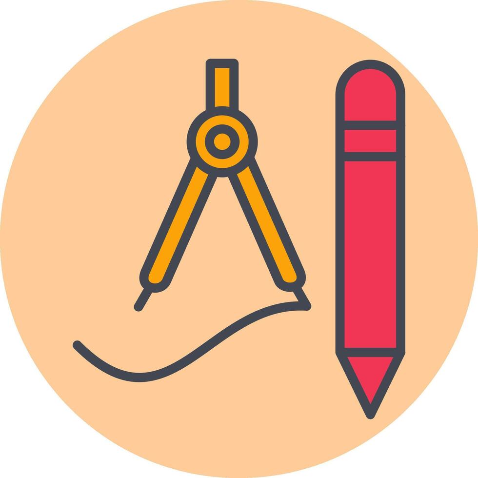 Drawing Tools Vector Icon