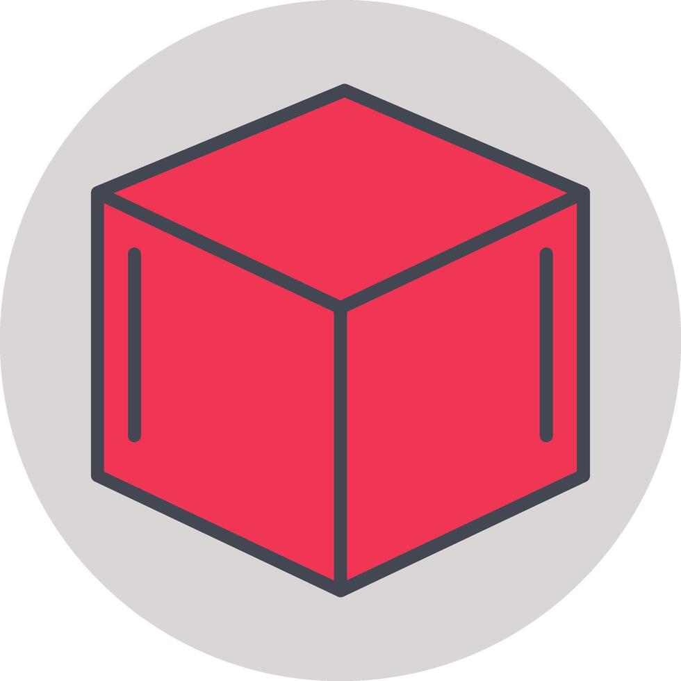 Cubic Design Vector Icon