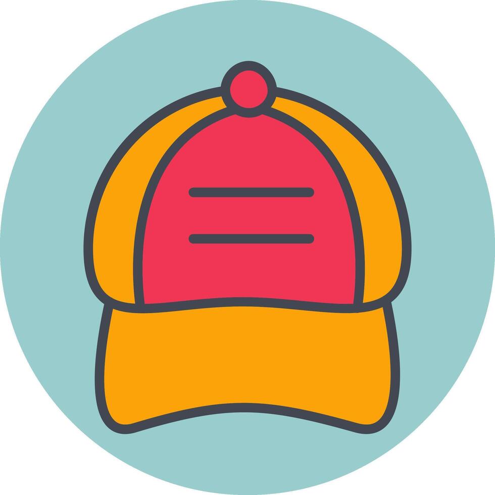 P Cap Vector Icon